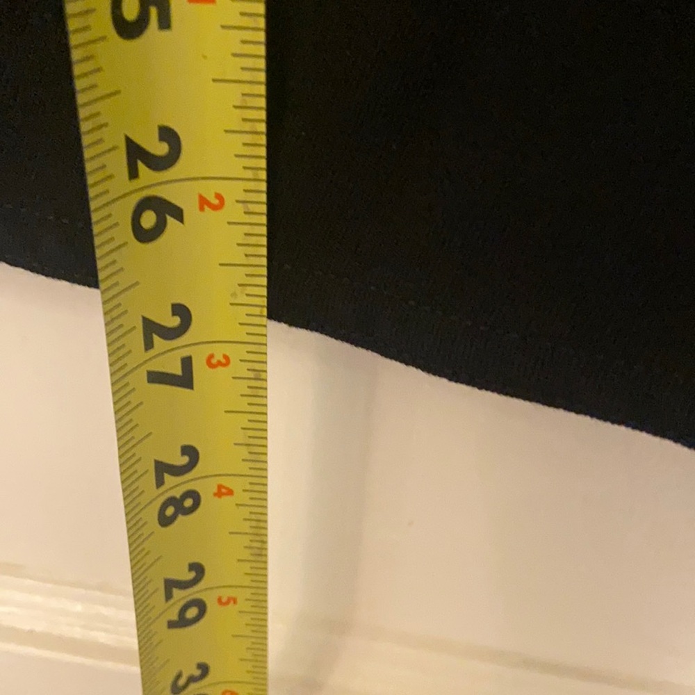 ESCADA HIGH WAISTED SKIRT Black wool pencil skirt SZ 38 draped VINTAGE cocktail - Picture 6 of 11